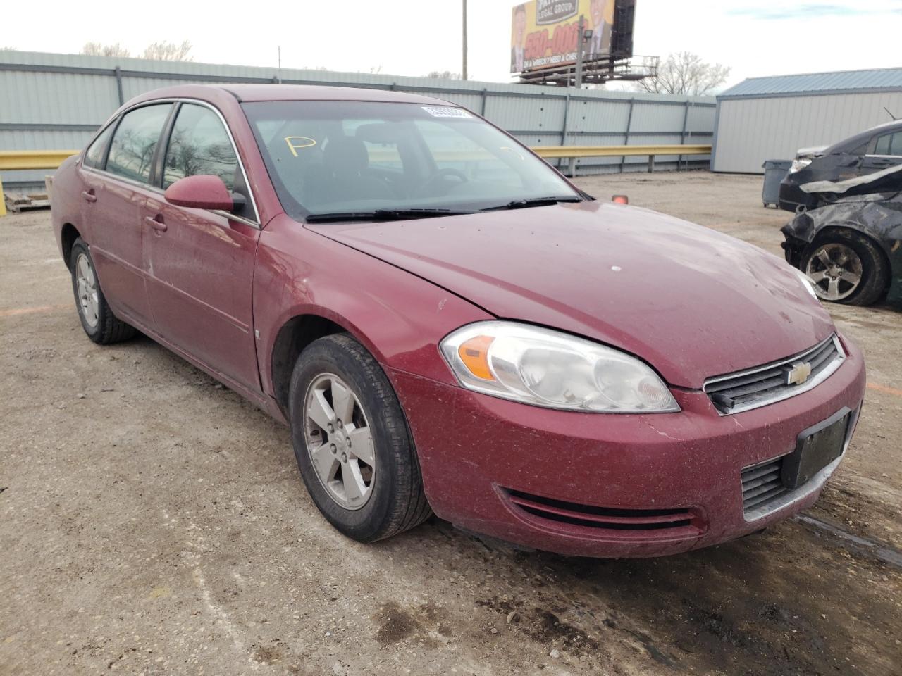 CHEVROLET IMPALA LT 2007 with VIN 2G1WT58K679311753 - Photo from auction