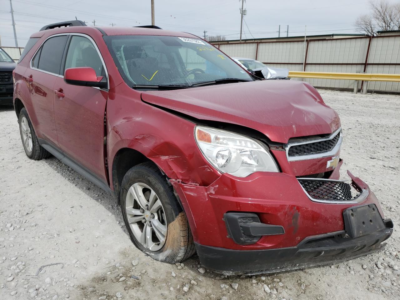 CHEVROLET EQUINOX LT 2013 with VIN 2GNALDEK3D1267664 - Photo from auction