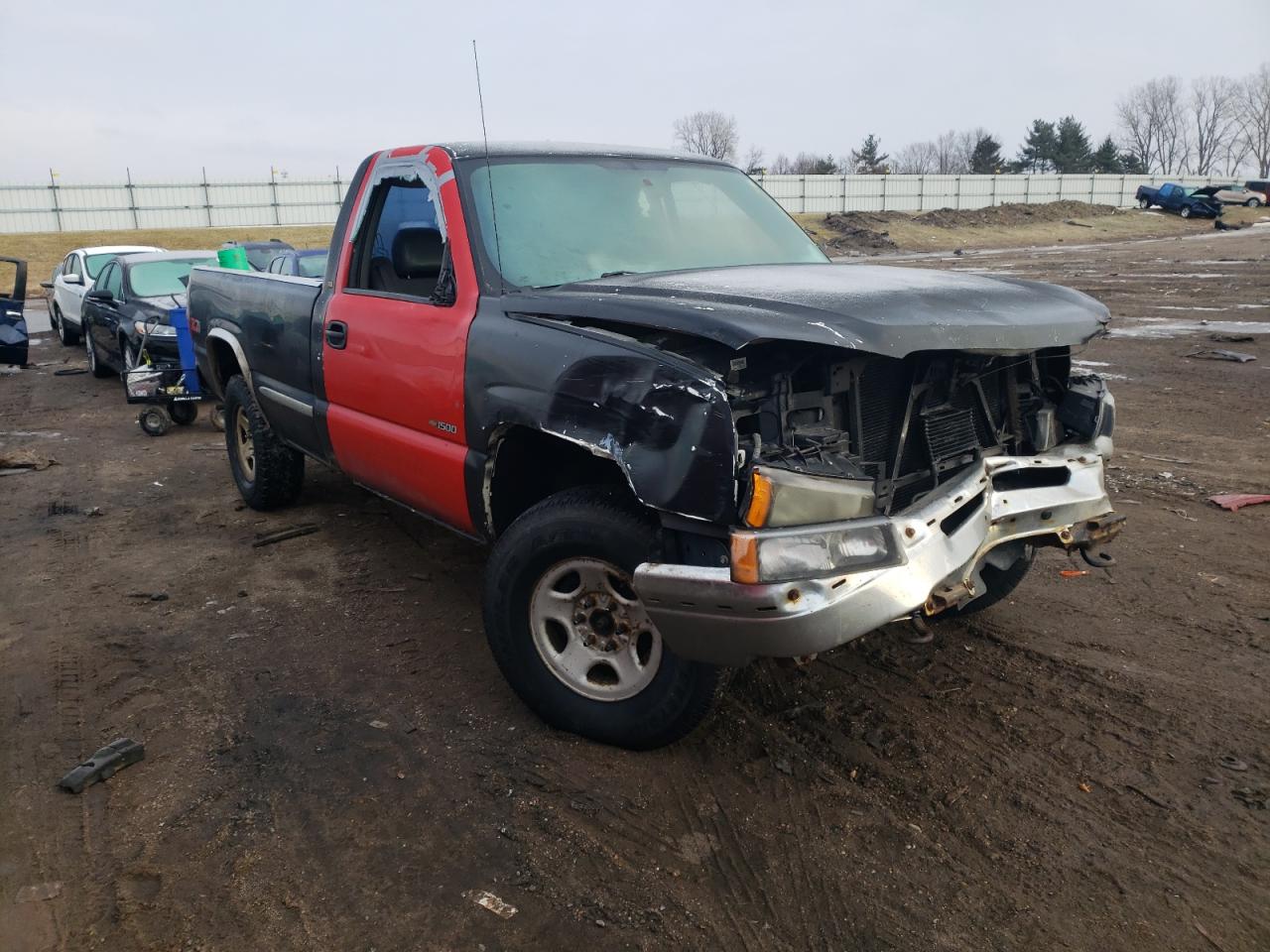 CHEVROLET SILVERADO 2003 with VIN 1GCEK14V13Z143535 - Photo from auction