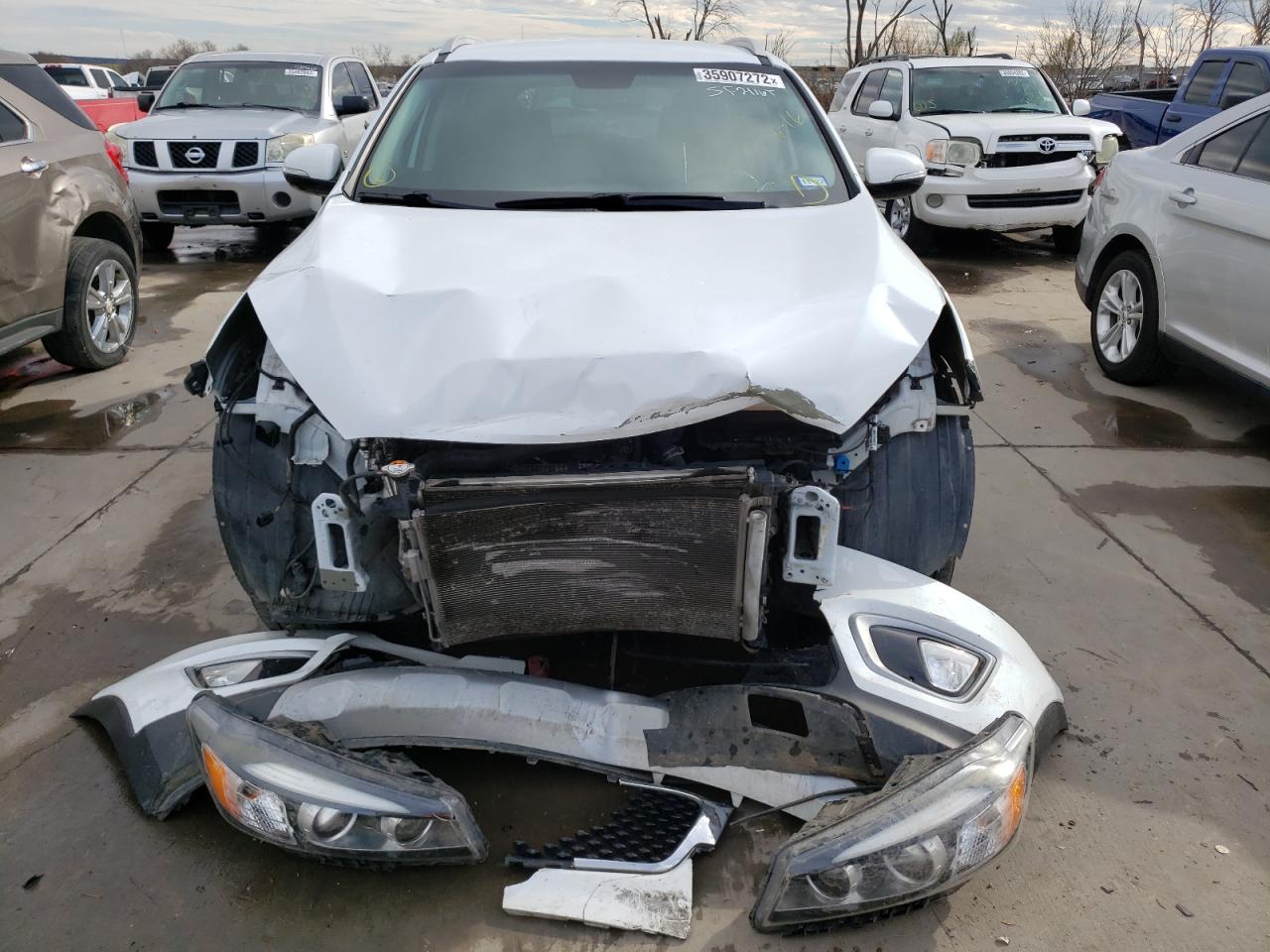 Photo 9 from auction – 2017 KIA SORENTO EX with VIN 5XYPH4A57HG222128