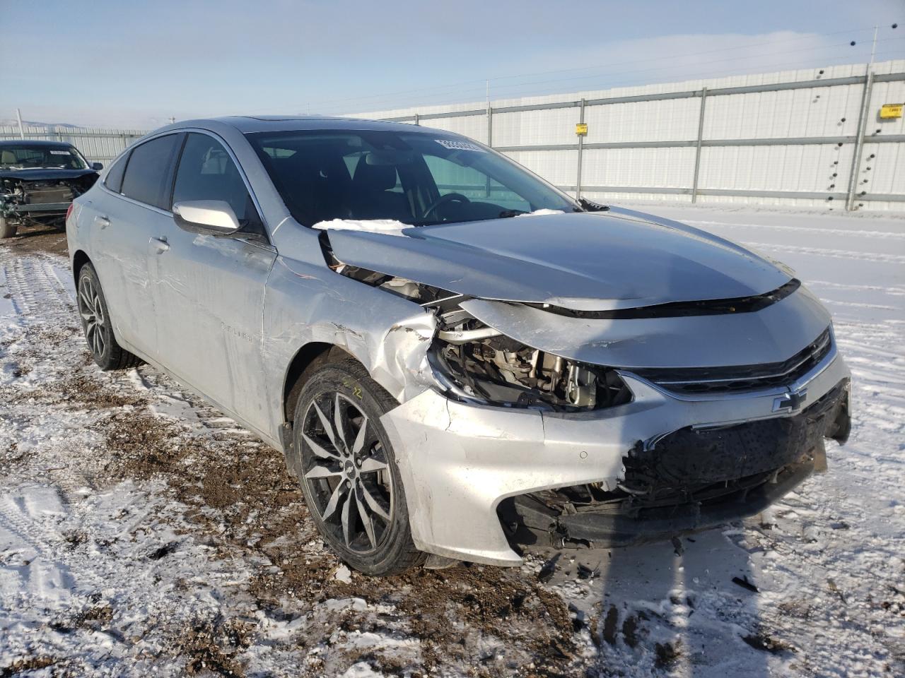 CHEVROLET MALIBU LS 2018 with VIN 1G1ZD5ST1JF137746 - Photo from auction