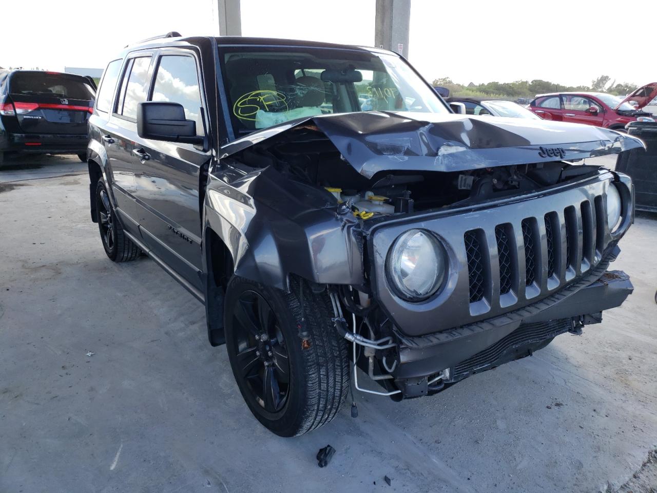 Photo 1 from auction – 2014 JEEP PATRIOT SP with VIN 1C4NJPBA2ED785543