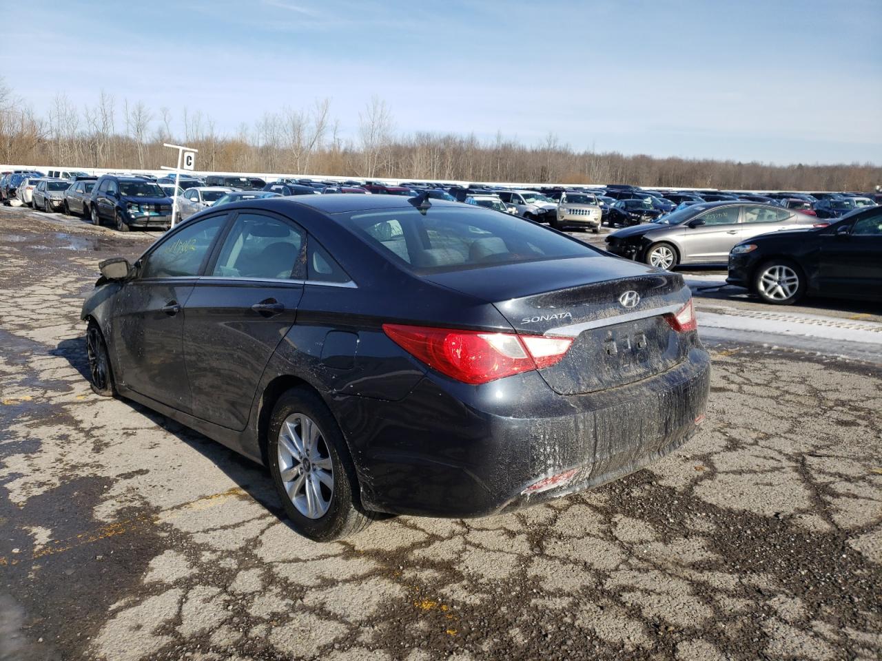 Photo 3 from auction – 2011 HYUNDAI SONATA GLS with VIN 5NPEB4AC1BH184628