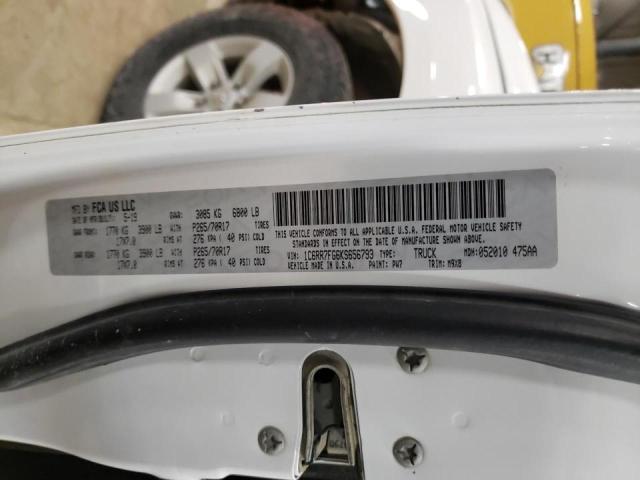 Photo 10 from auction – 2019 RAM 1500 CLASS with VIN 1C6RR7FG6KS656793