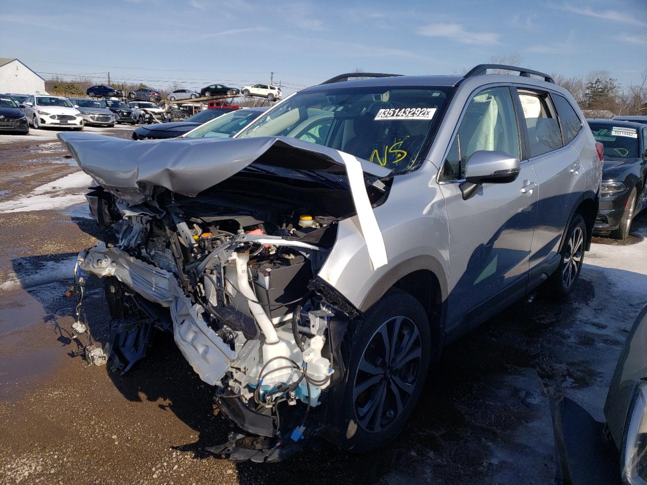 Photo 2 from auction – 2020 SUBARU FORESTER L with VIN JF2SKAUC5LH508324