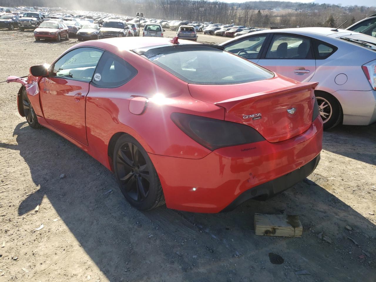 Photo 3 from auction – 2011 HYUNDAI GENESIS CO with VIN KMHHT6KD9BU061514