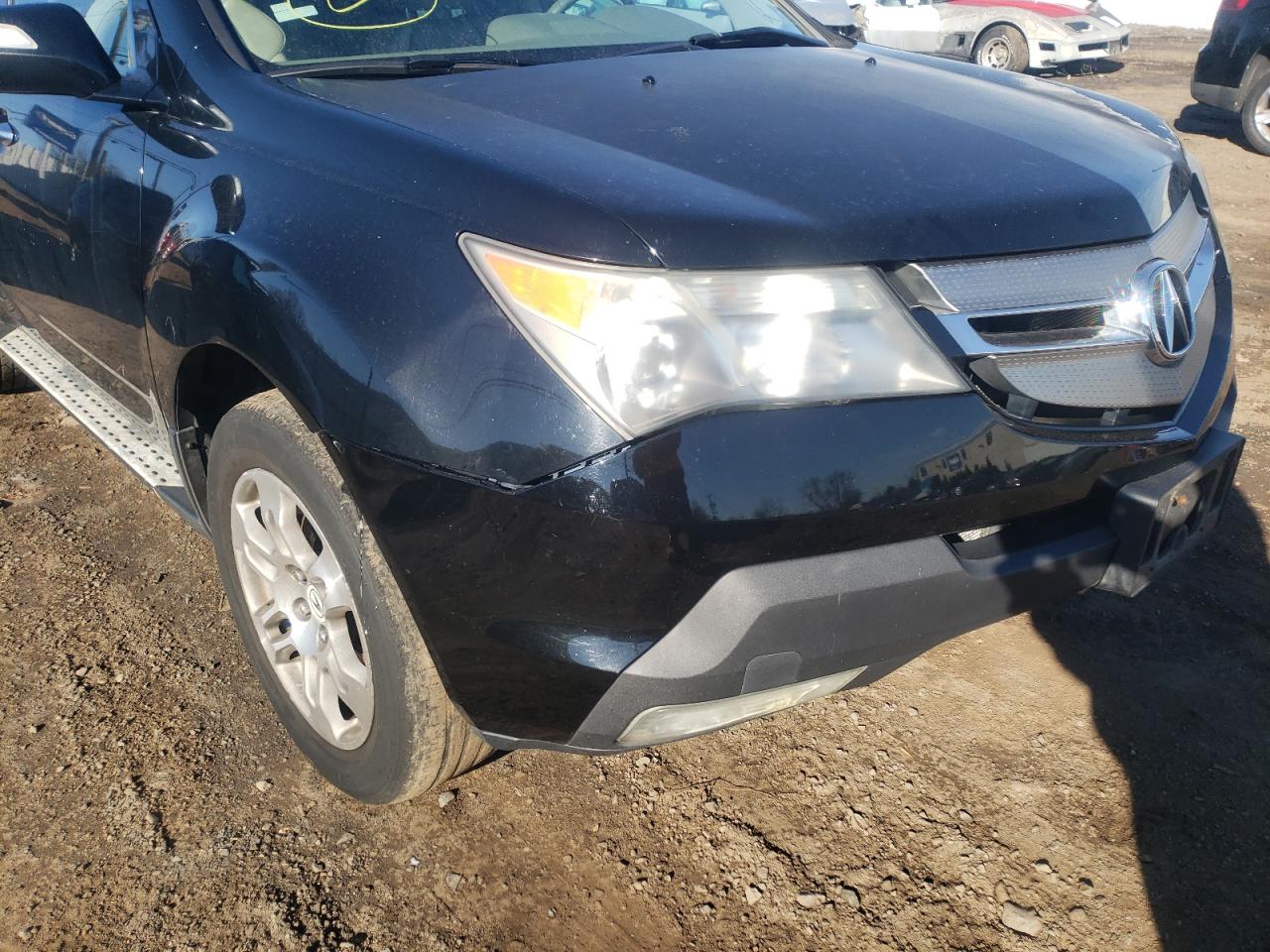 Photo 9 from auction – 2008 ACURA MDX TECHNO with VIN 2HNYD28378H539816