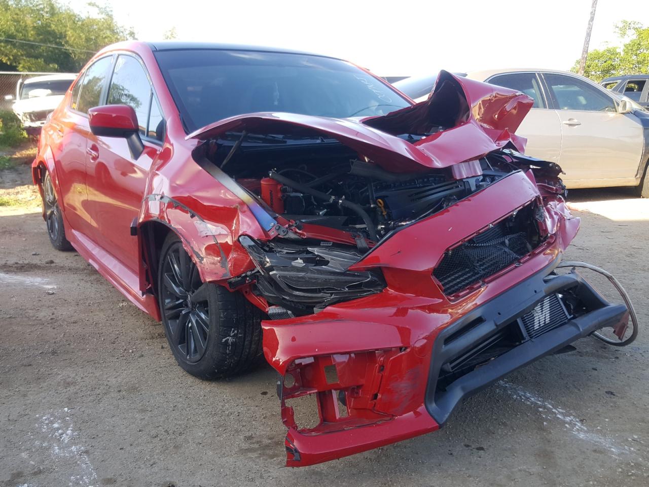 SUBARU WRX 2019 with VIN JF1VA1A63K9805054 - Photo from auction