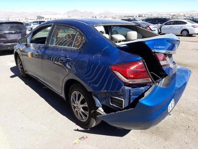 Photo 3 from auction – 2014 HONDA CIVIC LX with VIN 19XFB2F57EE078955