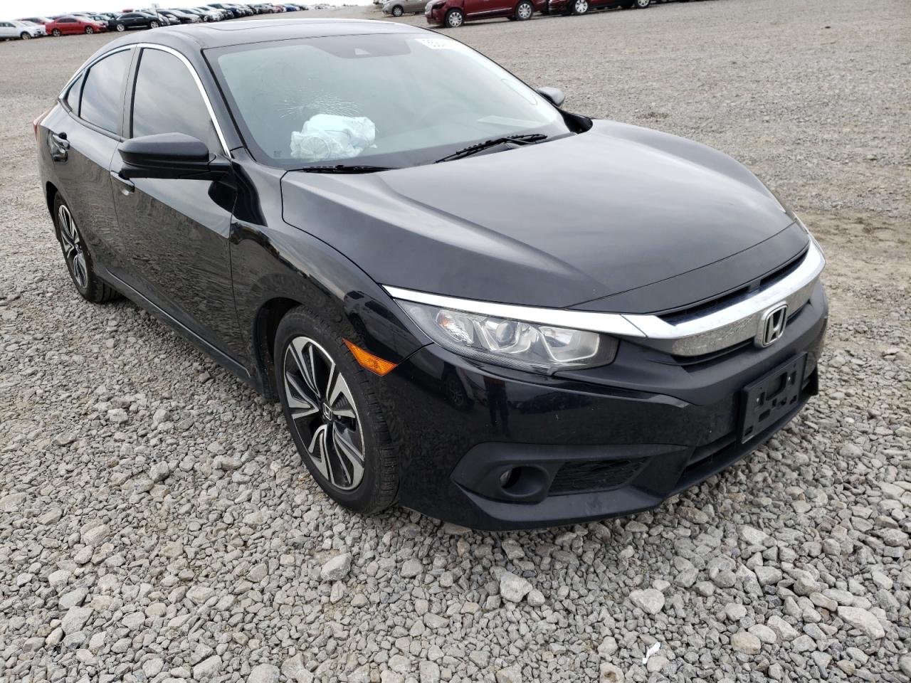 HONDA CIVIC EX 2016 with VIN 19XFC1F46GE000684 - Photo from auction