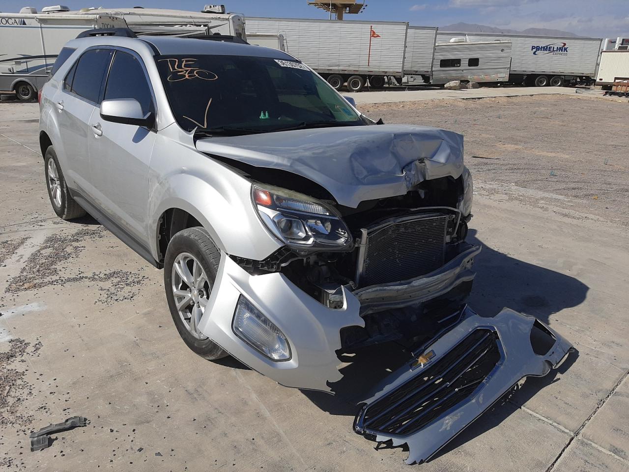 CHEVROLET EQUINOX LT 2017 with VIN 2GNALCEK5H1614797 - Photo from auction