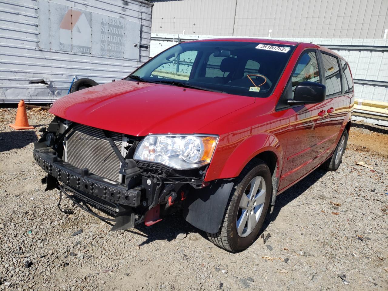 Photo 2 from auction – 2015 DODGE GRAND CARA with VIN 2C4RDGBG7FR617263