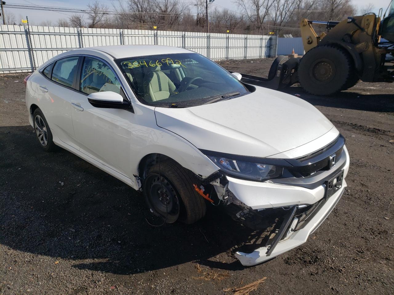 Photo 1 from auction – 2019 HONDA CIVIC LX with VIN 19XFC2F6XKE043330