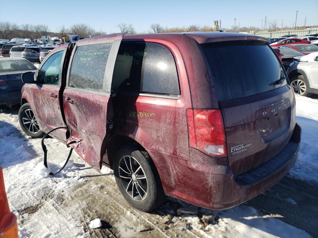 Photo 3 from auction – 2018 DODGE GRAND CARA with VIN 2C4RDGBG8JR303355
