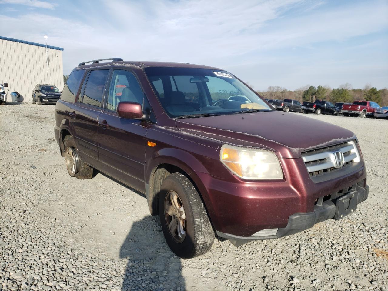 HONDA PILOT VP 2008 with VIN 5FNYF28288B008802 - Photo from auction