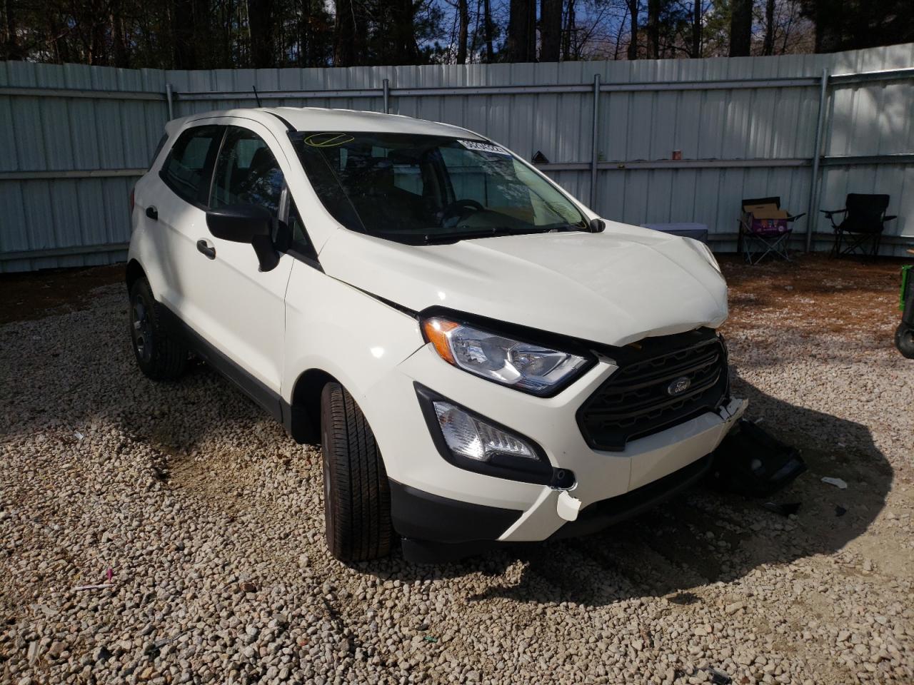 FORD ECOSPORT S 2021 with VIN MAJ3S2FE7MC419950 - Photo from auction