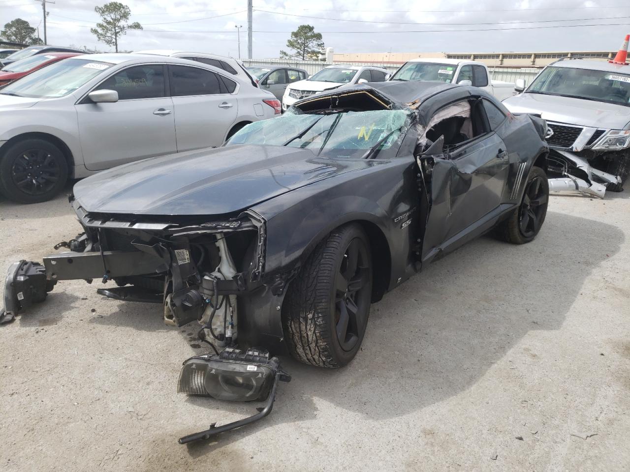 Photo 2 from auction – 2010 CHEVROLET CAMARO SS with VIN 2G1FK1EJ9A9116583