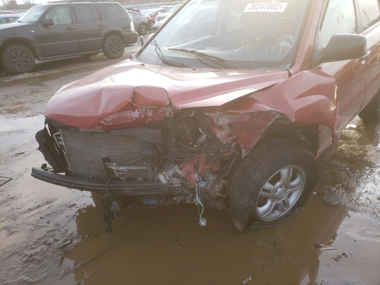 Photo 9 from auction – 2007 KIA SPORTAGE E with VIN KNDJE723977422968