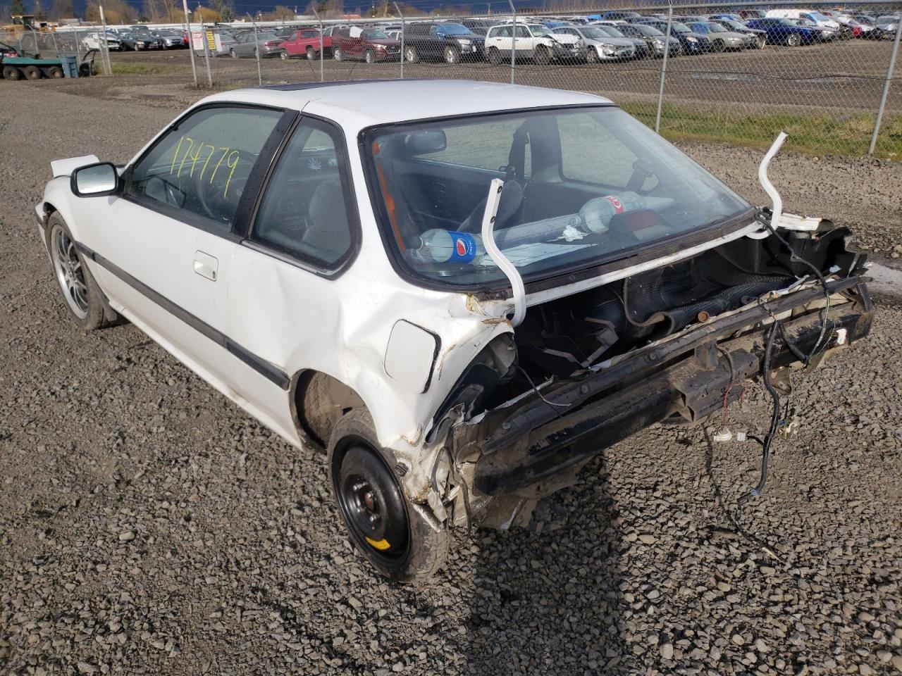 Photo 3 from auction – 1991 HONDA PRELUDE with VIN JHMBA4237MC024741