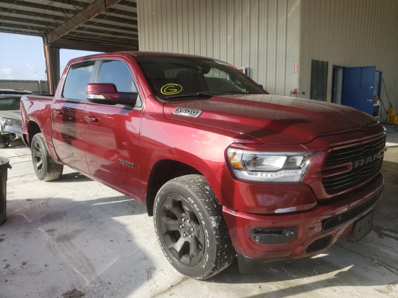 Photo 1 from auction – 2019 RAM 1500 BIG H with VIN 1C6RRFFG0KN689913