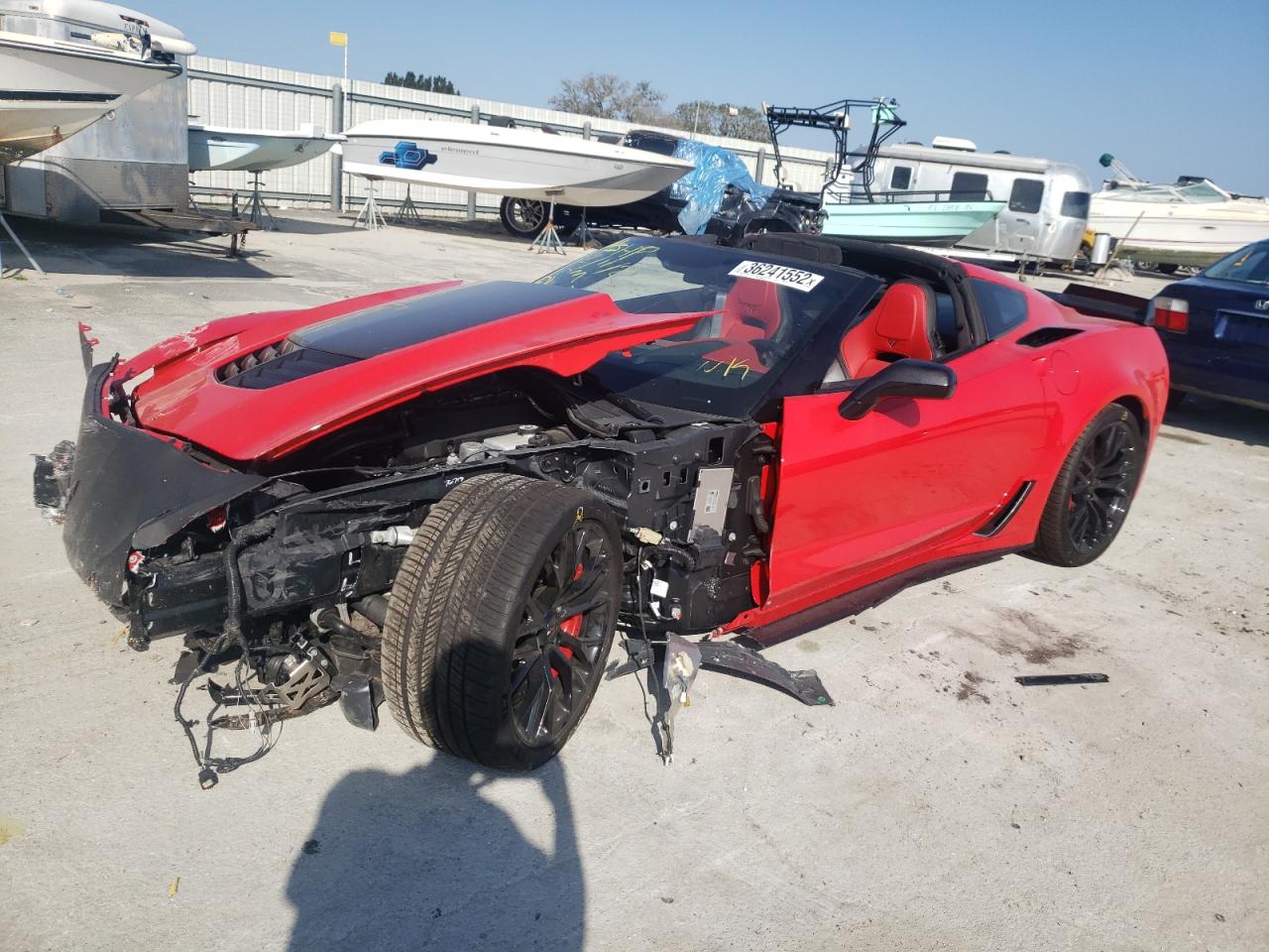 Photo 2 from auction – 2016 CHEVROLET CORVETTE Z with VIN 1G1YT2D60G5612273