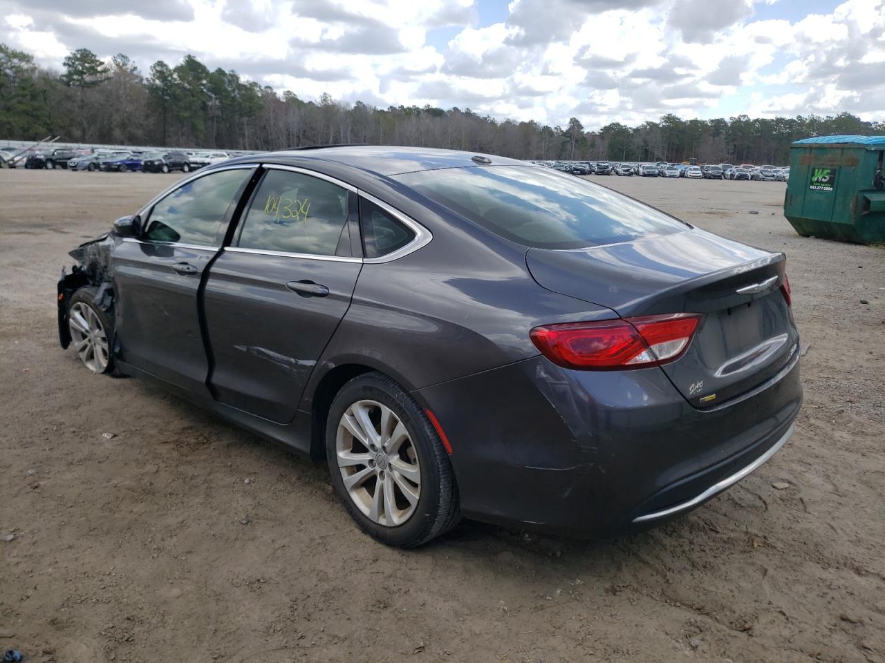 Photo 3 from auction – 2015 CHRYSLER 200 LIMITE with VIN 1C3CCCAB0FN722820