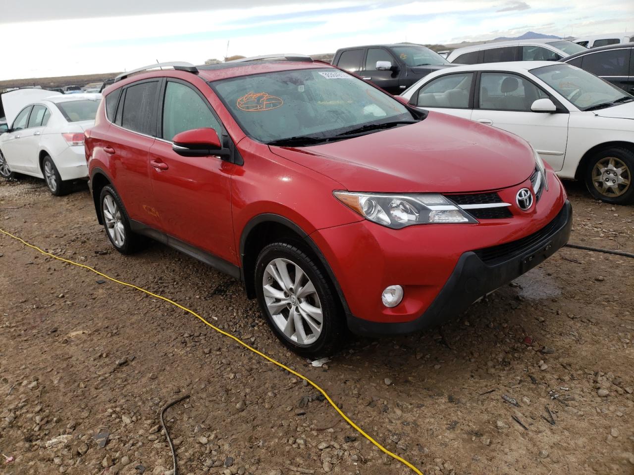TOYOTA RAV4 LIMIT 2015 with VIN 2T3DFREV2FW243774 - Photo from auction