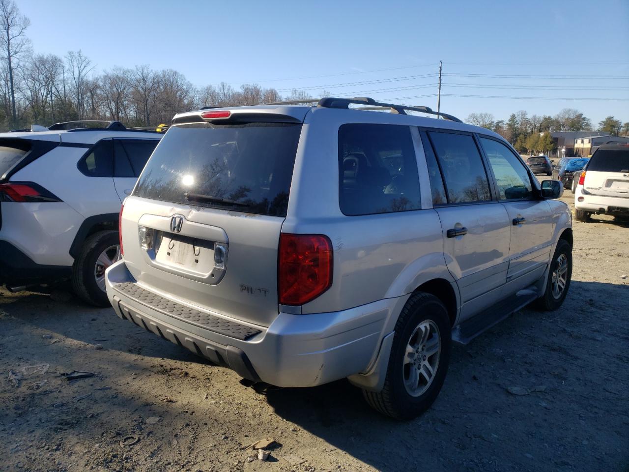 Photo 4 from auction – 2003 HONDA PILOT EXL with VIN 2HKYF18563H573290