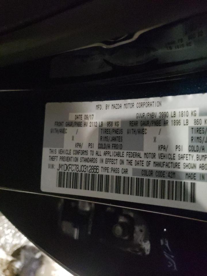 Photo 10 from auction – 2018 MAZDA CX-3 TOURI with VIN JM1DKFC78J0312866