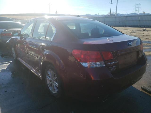 Photo 3 from auction – 2010 SUBARU LEGACY 2.5 with VIN 4S3BMBB60A3229224