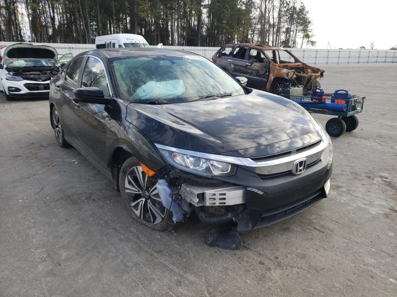 Photo 1 from auction – 2017 HONDA CIVIC EXL with VIN 19XFC1F77HE030787