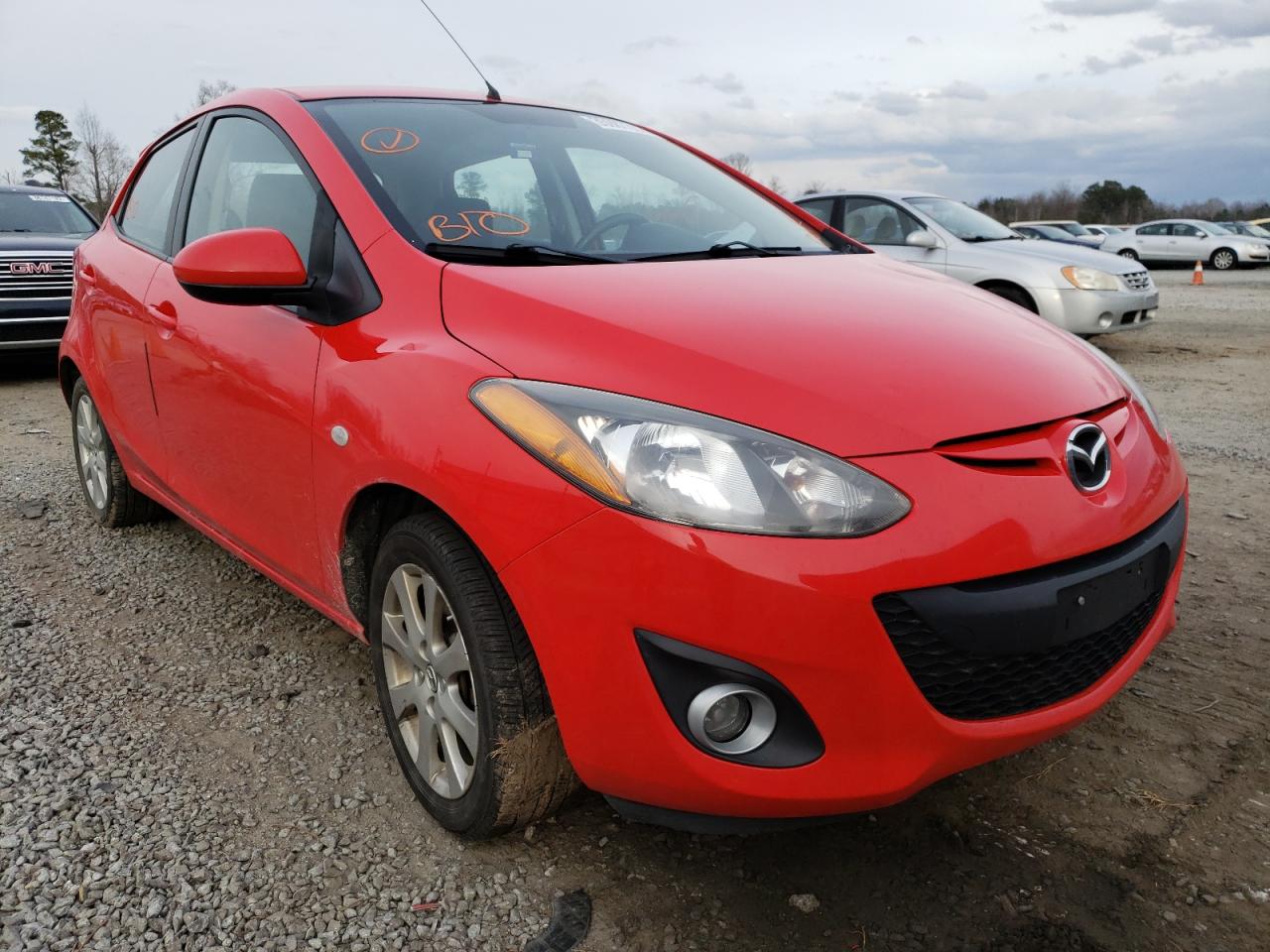 MAZDA MAZDA2 2013 with VIN JM1DE1LZ7D0158280 - Photo from auction