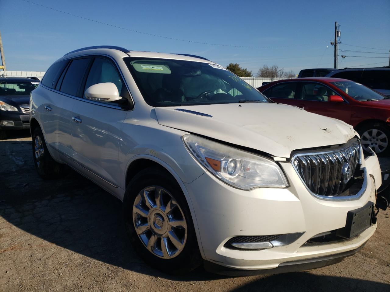 BUICK ENCLAVE 2013 with VIN 5GAKVDKD2DJ172596 - Photo from auction