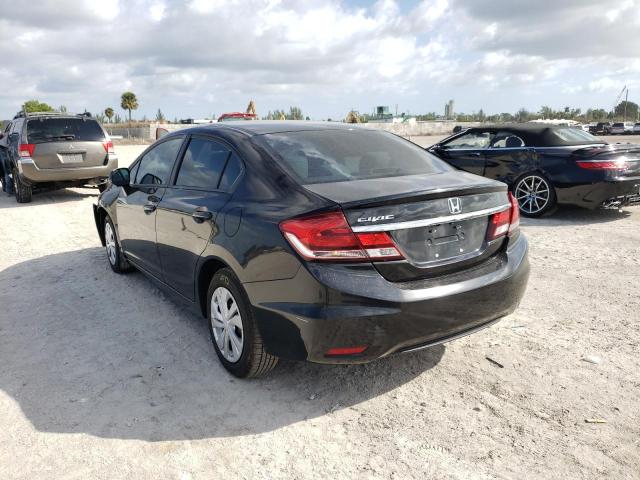 Photo 3 from auction – 2013 HONDA CIVIC with VIN 19XFB2F53DE016841