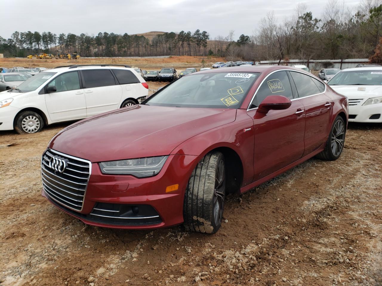 Photo 2 from auction – 2017 AUDI A7 PRESTIG with VIN WAU22AFC3HN043947