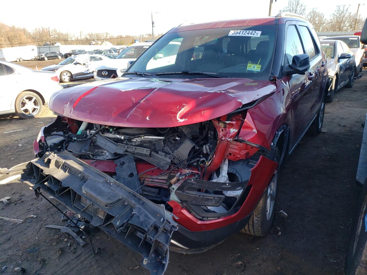 Photo 2 from auction – 2016 FORD EXPLORER X with VIN 1FM5K8D83GGB15087