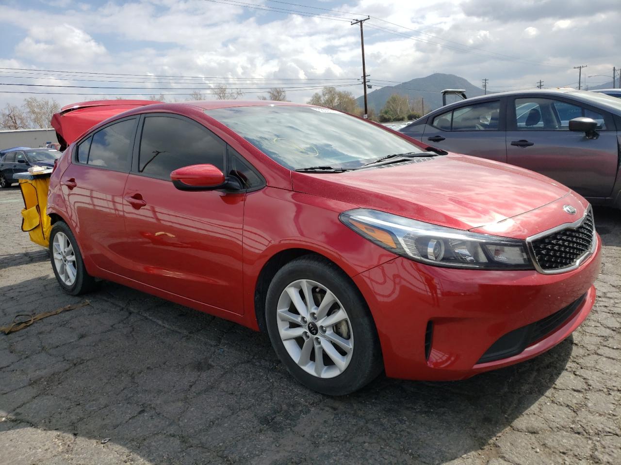 KIA FORTE LX 2017 with VIN 3KPFL4A79HE046711 - Photo from auction