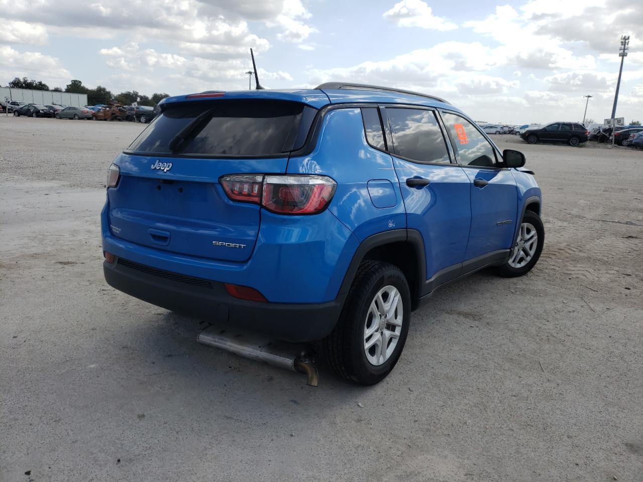Photo 4 from auction – 2018 JEEP COMPASS SP with VIN 3C4NJCAB0JT240724
