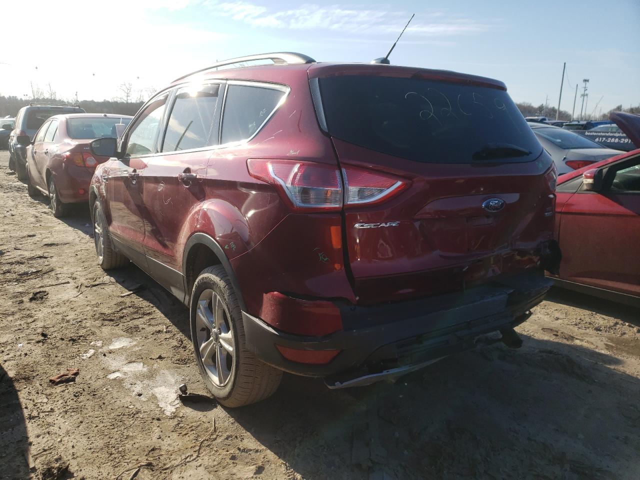 Photo 3 from auction – 2015 FORD ESCAPE SE with VIN 1FMCU9GX6FUA34580