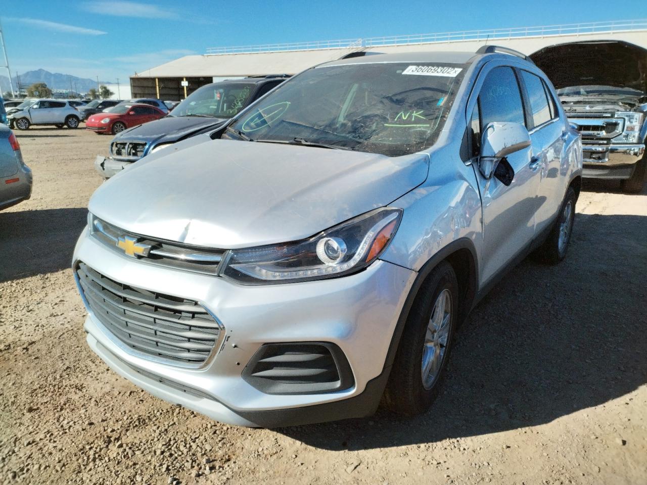 Photo 2 from auction – 2019 CHEVROLET TRAX 1LT with VIN KL7CJLSB2KB895652