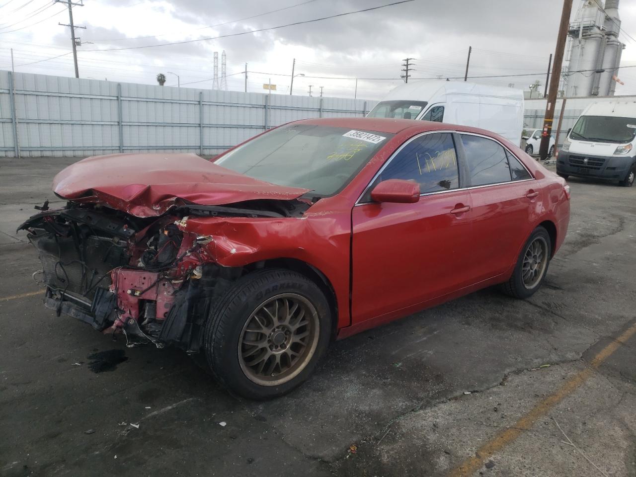 Photo 2 from auction – 2007 TOYOTA CAMRY CE with VIN JTNBE46K673019943