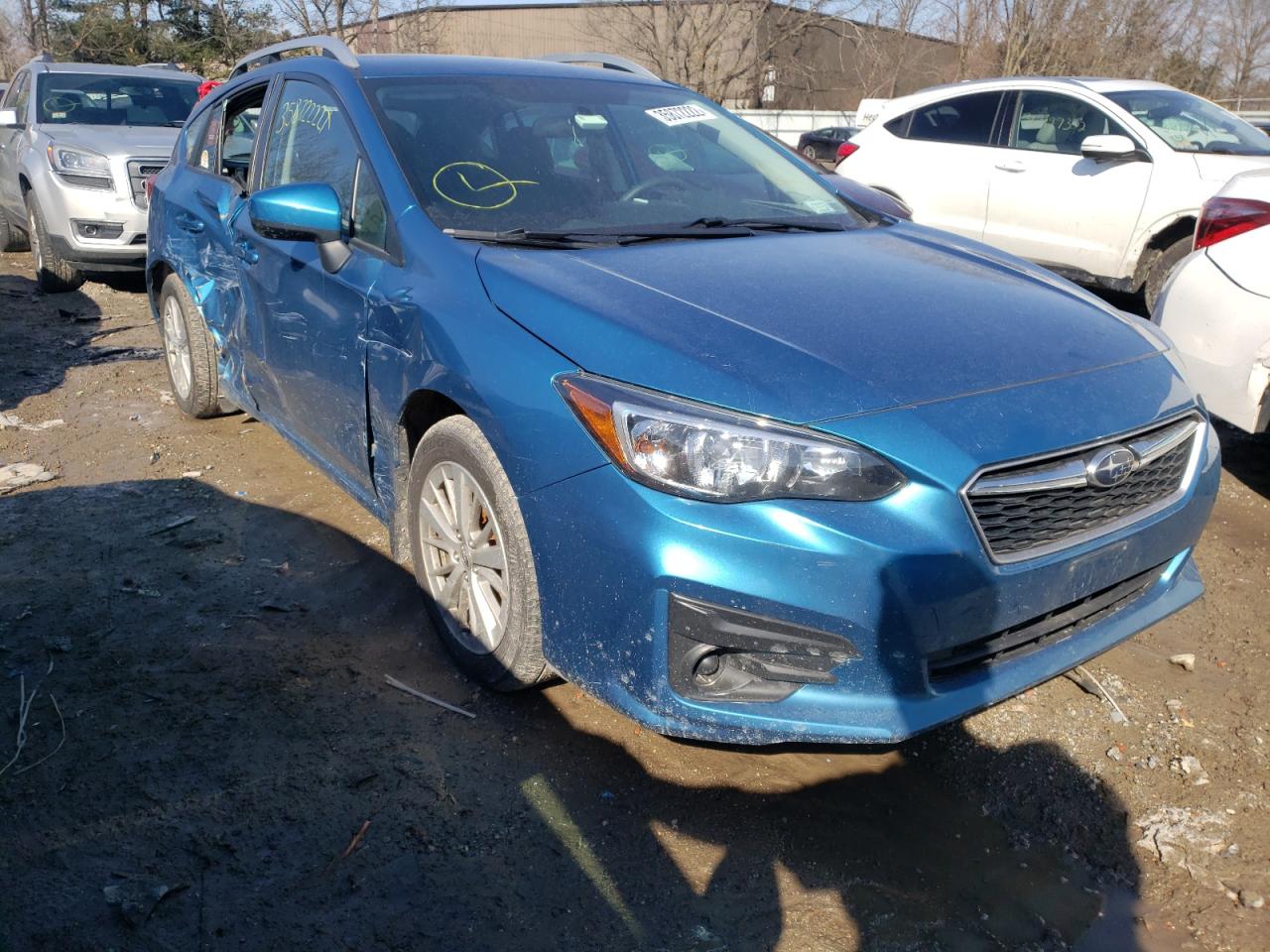 SUBARU IMPREZA PR 2017 with VIN 4S3GTAB61H3710452 - Photo from auction