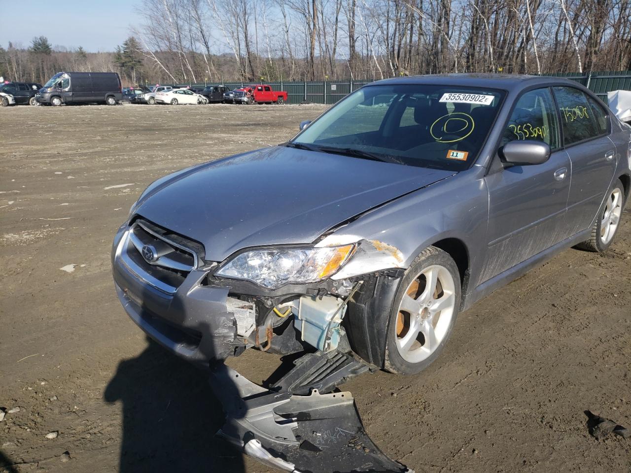 Photo 9 from auction – 2009 SUBARU LEGACY 2.5 with VIN 4S3BL616597231292