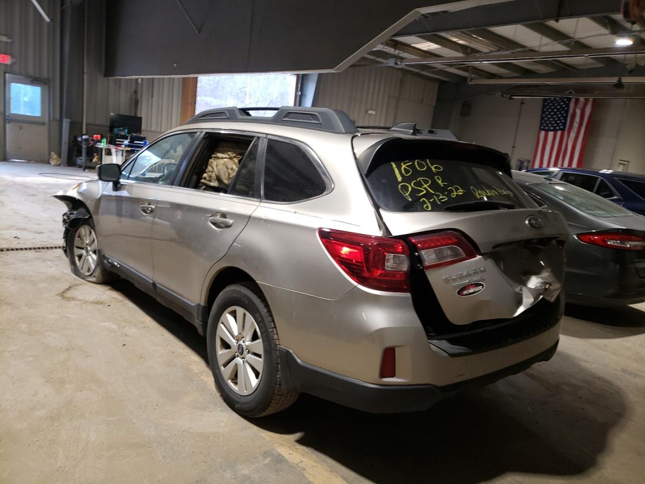 Photo 3 from auction – 2017 SUBARU OUTBACK 2. with VIN 4S4BSACC3H3401806