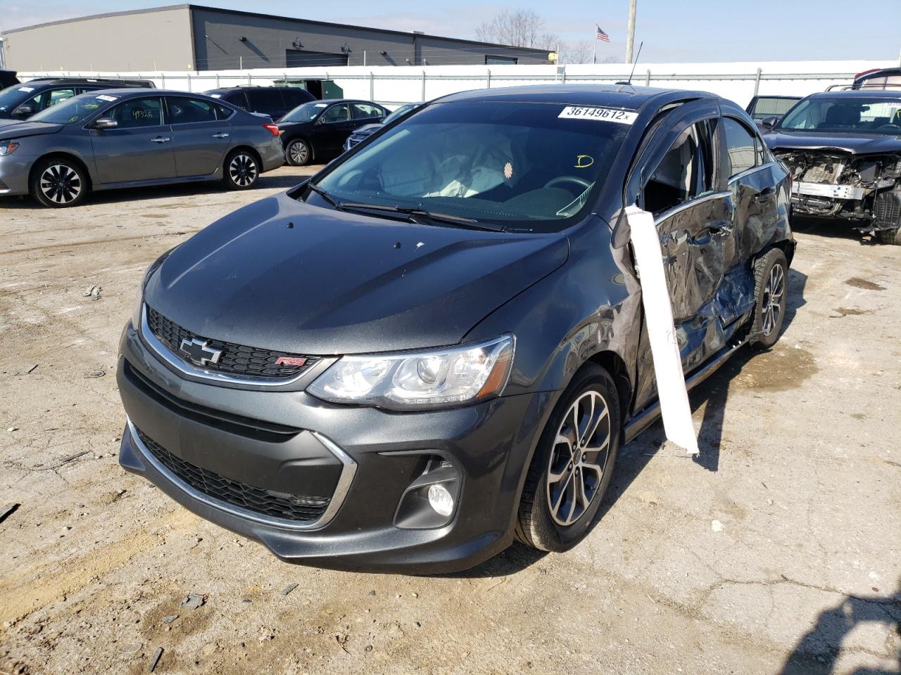 Photo 2 from auction – 2018 CHEVROLET SONIC LT with VIN 1G1JD5SH3J4121973