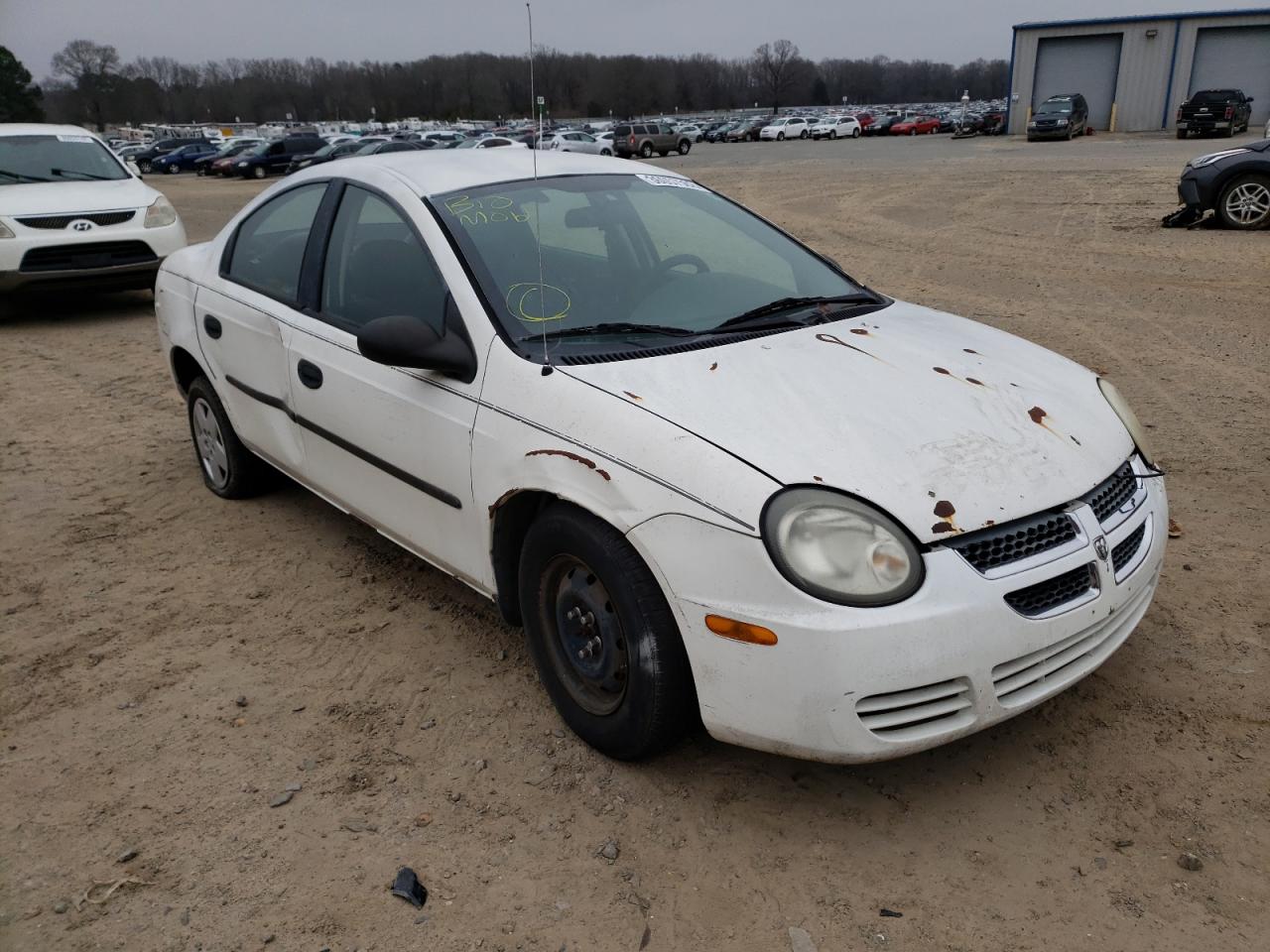 DODGE NEON SE 2003 with VIN 1B3ES26C93D111772 - Photo from auction