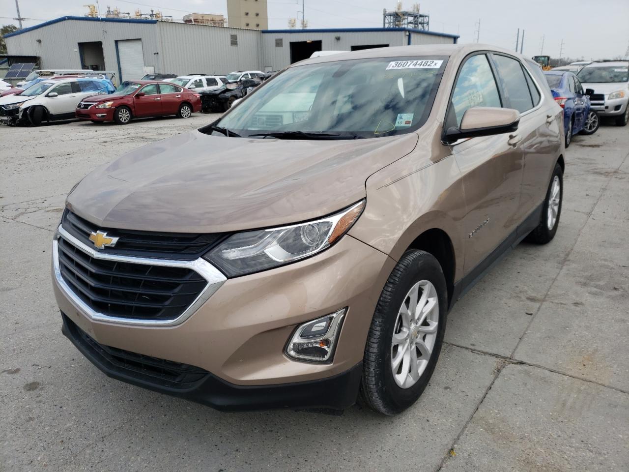 Photo 2 from auction – 2018 CHEVROLET EQUINOX LT with VIN 3GNAXJEVXJL410214