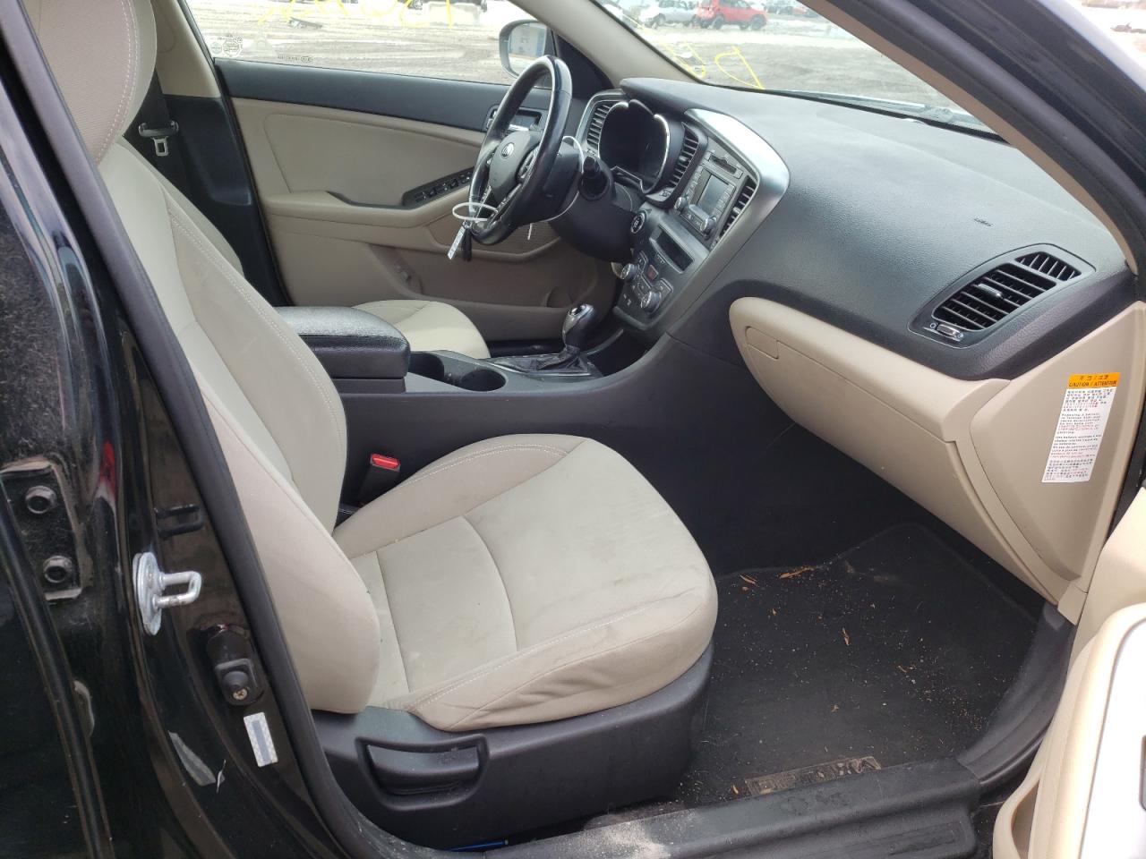 Photo 5 from auction – 2013 KIA OPTIMA HYB with VIN KNAGM4AD2D5061710