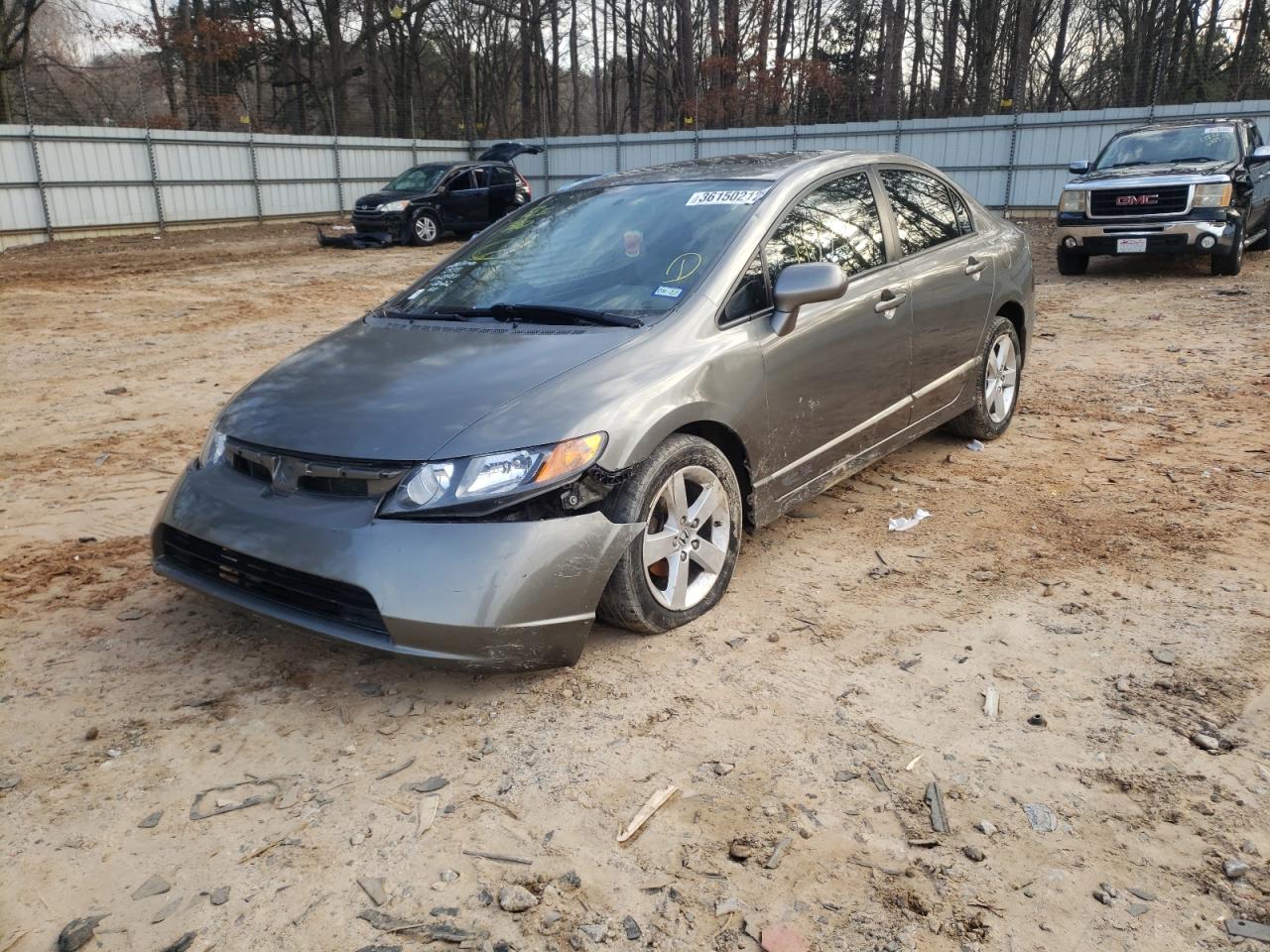 Photo 2 from auction – 2007 HONDA CIVIC EX with VIN 1HGFA16877L122987