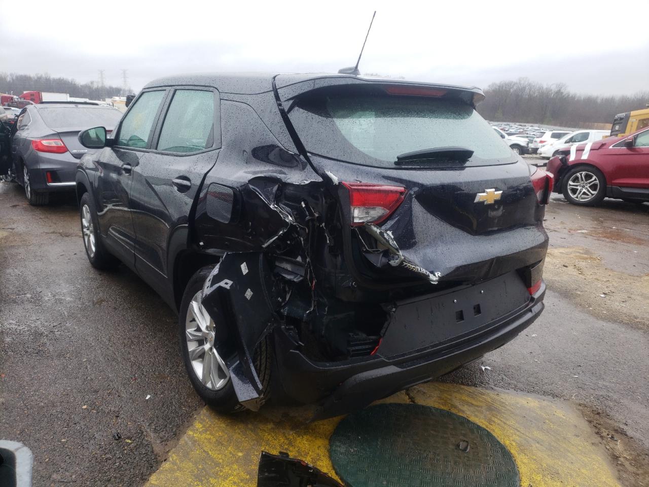 Photo 3 from auction – 2021 CHEVROLET TRAILBLAZE with VIN KL79MMS25MB136990